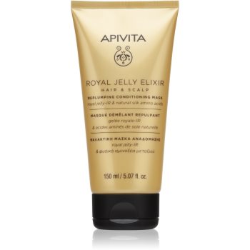 Apivita Royal Jelly Elixir Replumping Conditioning Mask balsam și mască 2 în 1 - imagine 2
